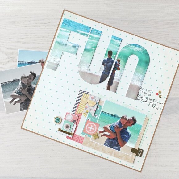 We R Memory Keepers Alphabet Punch Board Letters Numbers Poster Hole Crafts Arts - Picture 10 of 10